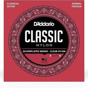 D'Addario Cuerdas para Guitarra Española | EJ27N Juego de Cuerdas Clásica de Nylon